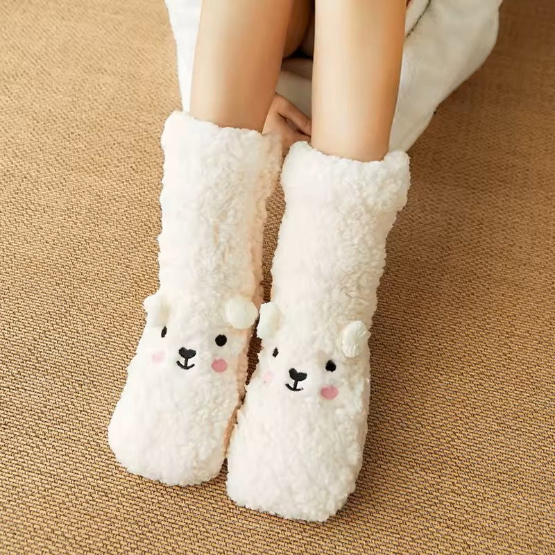 Soxxy™ Fuzzy Bear socks