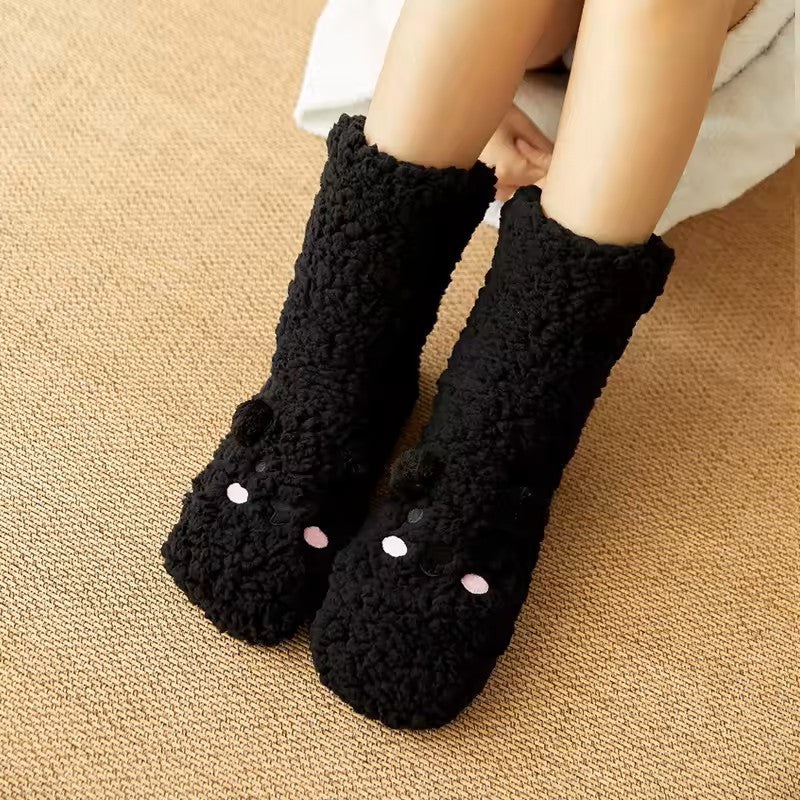 Soxxy™ Fuzzy Bear socks