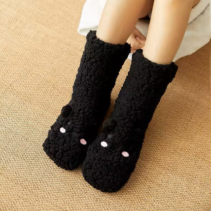 Soxxy™ Fuzzy Bear socks