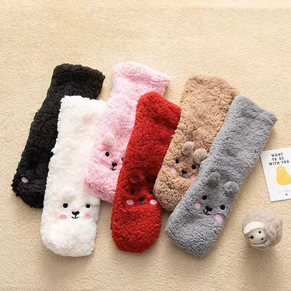 Soxxy™ Fuzzy Bear socks