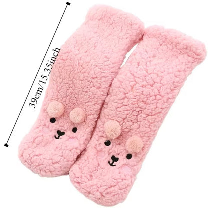 Soxxy™ Fuzzy Bear socks