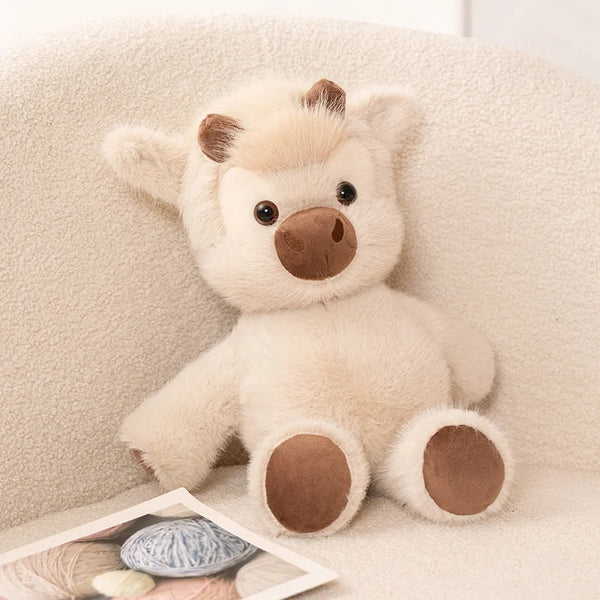 Running Cow Plush Cuddle Buddy